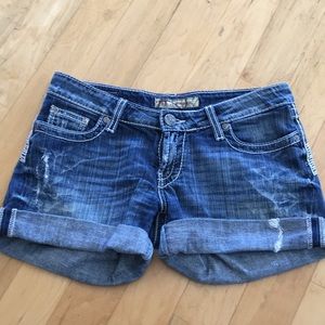 Blue Jean Shorts